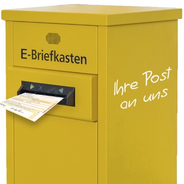e-Briefkasten in den Filialen